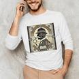Poirot Mystery Books Vintage Detective Premium Tri-Blend Unisex Long Sleeve T-Shirt