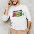 Powered By Books Bookworm Librarian Reading Unisex Long Sleeve T-Shirt
