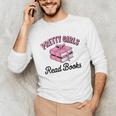 Pretty Girls Read Books Bookworm Book Lover Teacher Unisex Long Sleeve T-Shirt Pretty Girls Read Books Bookworm Book Lover Teacher Unisex Long Sleeve T-Shirt
