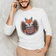 I Read Banned Books Sly Fox Reading Books Unisex Long Sleeve T-Shirt