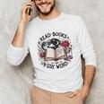 Read Books Be Kind Stay Weird Dragon Book Lover Unisex Long Sleeve T-Shirt Read Books Be Kind Stay Weird Dragon Book Lover Unisex Long Sleeve T-Shirt