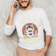 i Read Books And i Know Things Cat Reading Cat Coffee Books Unisex Long Sleeve T-Shirt