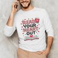 Read Your Heart Out Love Book Valentine Teacher Bookworm Unisex Long Sleeve T-Shirt Read Your Heart Out Love Book Valentine Teacher Bookworm Unisex Long Sleeve T-Shirt