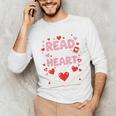 Read Your Heart Out Valentine Reading Book Lover Teacher Premium Tri-Blend Unisex Long Sleeve T-Shirt Read Your Heart Out Valentine Reading Book Lover Teacher Premium Tri-Blend Unisex Long Sleeve T-Shirt
