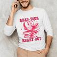 Read Your Heart Out Valentines Day Book Lover Bookish Teach Unisex Long Sleeve T-Shirt Read Your Heart Out Valentines Day Book Lover Bookish Teach Unisex Long Sleeve T-Shirt