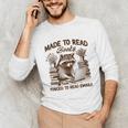 Reading Book Lover Made To Read Books Forces To Read Emails Unisex Long Sleeve T-Shirt Reading Book Lover Made To Read Books Forces To Read Emails Unisex Long Sleeve T-Shirt