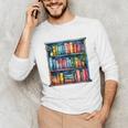 Reading And Bookcase Magic Book Premium Unisex Long Sleeve T-Shirt