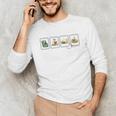 Reading Silly Goose Teacher Bookish Librarian Book Lover Unisex Long Sleeve T-Shirt