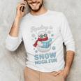 Reading Is Snow Much Fun Book Lover Winter Snowman Humor Unisex Long Sleeve T-Shirt Reading Is Snow Much Fun Book Lover Winter Snowman Humor Unisex Long Sleeve T-Shirt