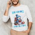 Reading Is Snow Much Fun Christmas Xmas Book Reading Unisex Long Sleeve T-Shirt Reading Is Snow Much Fun Christmas Xmas Book Reading Unisex Long Sleeve T-Shirt