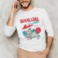 Retro Book Girl Summer For Women Beach Reading Unisex Long Sleeve T-Shirt Retro Book Girl Summer For Women Beach Reading Unisex Long Sleeve T-Shirt