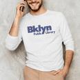 Retro Brooklyn Public Library NY New York Book Lover Unisex Long Sleeve T-Shirt Retro Brooklyn Public Library NY New York Book Lover Unisex Long Sleeve T-Shirt