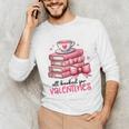 Retro Groovy Valentine Men Women Kid Tees By Emily All Booked For Valentines Book Reading Bookworm Nerdy Unisex Long Sleeve T-Shirt Retro Groovy Valentine Men Women Kid Tees By Emily All Booked For Valentines Book Reading Bookworm Nerdy Unisex Long Sleeve T-Shirt