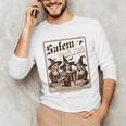 Salem Book Club Bookish Halloween Retro Salem Witch Book Unisex Long Sleeve T-Shirt Salem Book Club Bookish Halloween Retro Salem Witch Book Unisex Long Sleeve T-Shirt