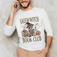 Salem Witch Book Club Raccoon Reading Unisex Long Sleeve T-Shirt Salem Witch Book Club Raccoon Reading Unisex Long Sleeve T-Shirt