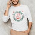 He Sees What You'Ve Been Reading Christmas Book Lover Shirt Unisex Long Sleeve T-Shirt
