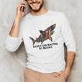 Shark Costume Teens Books Nerds Shark Stuffed Animal Sharks Unisex Long Sleeve T-Shirt