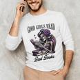 Smut Book Reading Smutty Good That Girls Read Bad Books Unisex Long Sleeve T-Shirt Smut Book Reading Smutty Good That Girls Read Bad Books Unisex Long Sleeve T-Shirt