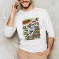 Softball Outfielder Best Traits Brave Retro Comic Book Art Premium Tri-Blend Unisex Long Sleeve T-Shirt Softball Outfielder Best Traits Brave Retro Comic Book Art Premium Tri-Blend Unisex Long Sleeve T-Shirt