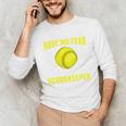 Softball Scorekeeper For a Score Book Keeper Premium Tri-Blend Unisex Long Sleeve T-Shirt