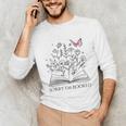 Sorry I'm Booked Book Lover Teachers Librarians Unisex Long Sleeve T-Shirt