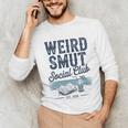 Spicy Romance Book Reader Fan Weird Smut Social Club Premium Tri-Blend Unisex Long Sleeve T-Shirt