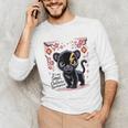 Spicy Romance Character Development Book Reader Design Unisex Long Sleeve T-Shirt