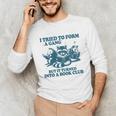 I Tried To Form A Gang But It Turned Into A Book-Club Reader Premium Tri-Blend Unisex Long Sleeve T-Shirt I Tried To Form A Gang But It Turned Into A Book-Club Reader Premium Tri-Blend Unisex Long Sleeve T-Shirt