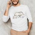 Tucson Festival Of Books TFOB 2019 Javelina Mascot Unisex Long Sleeve T-Shirt