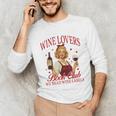 Valentine’s Day Wine Lovers Book Club We Read Wine Labels Unisex Long Sleeve T-Shirt Valentine’s Day Wine Lovers Book Club We Read Wine Labels Unisex Long Sleeve T-Shirt
