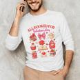 Valentines Reading Book Lover All Booked For Valentine's Day Unisex Long Sleeve T-Shirt Valentines Reading Book Lover All Booked For Valentine's Day Unisex Long Sleeve T-Shirt
