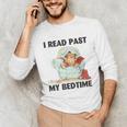 Vintage I Read Past My Bedtime Cute Sleeping Bear Book Lover Unisex Long Sleeve T-Shirt Vintage I Read Past My Bedtime Cute Sleeping Bear Book Lover Unisex Long Sleeve T-Shirt