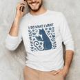 I Do What I Want Cat Reading Book Boho Flowers Vintage Unisex Long Sleeve T-Shirt I Do What I Want Cat Reading Book Boho Flowers Vintage Unisex Long Sleeve T-Shirt