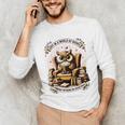 Wise Owl Reading Books Unisex Long Sleeve T-Shirt