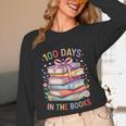 100 Days In The Books Cute Book 100 Days Of School Teachers Unisex Long Sleeve T-Shirt 100 Days In The Books Cute Book 100 Days Of School Teachers Unisex Long Sleeve T-Shirt