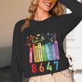 8647 Equal Rights Book Flower Trump Women Rights Feminist Unisex Long Sleeve T-Shirt
