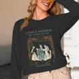 Alcott Little Women Characters Literature Book Illustration Unisex Long Sleeve T-Shirt