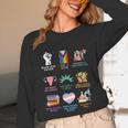 Ally Anti Trump Liberal BLM Love Is Love Banned Books Icons Unisex Long Sleeve T-Shirt