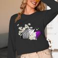 Asexual Book Lover LGBT Reading Pride Ace Flag Daisy Unisex Long Sleeve T-Shirt Asexual Book Lover LGBT Reading Pride Ace Flag Daisy Unisex Long Sleeve T-Shirt