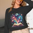 Astronomy Space Lover Books Bookworm Unisex Long Sleeve T-Shirt