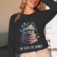 Im With The Banned Book Readers Librarians Read Banned Books Unisex Long Sleeve T-Shirt Im With The Banned Book Readers Librarians Read Banned Books Unisex Long Sleeve T-Shirt