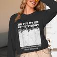 Birthday It's My 40th Birthday Guest Book Birthday Party Unisex Long Sleeve T-Shirt Birthday It's My 40th Birthday Guest Book Birthday Party Unisex Long Sleeve T-Shirt