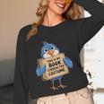 This Is My Book Character Costume Pigeon Kids Reading Unisex Long Sleeve T-Shirt