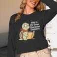 This Is My Book Character Costume Turtle Kids Reading Unisex Long Sleeve T-Shirt This Is My Book Character Costume Turtle Kids Reading Unisex Long Sleeve T-Shirt