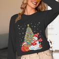 Book Christmas Tree Bookworm Gingerbread Man Snowman Reading Unisex Long Sleeve T-Shirt Book Christmas Tree Bookworm Gingerbread Man Snowman Reading Unisex Long Sleeve T-Shirt