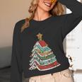 Book Christmas Tree For Librarians Book Lovers Unisex Long Sleeve T-Shirt Book Christmas Tree For Librarians Book Lovers Unisex Long Sleeve T-Shirt