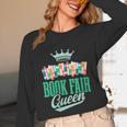 Book Fair Queen Literature School Book Fair Event Unisex Long Sleeve T-Shirt Book Fair Queen Literature School Book Fair Event Unisex Long Sleeve T-Shirt