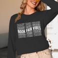 Book Fair Vibes Reader Nostalgia Unisex Long Sleeve T-Shirt