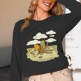 Book Frog Toad Vintage Book Frog Book Frog Reading Book Unisex Long Sleeve T-Shirt