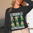 Book Leprechaun St Patrick's Day Library Librarian Reading Unisex Long Sleeve T-Shirt Book Leprechaun St Patrick's Day Library Librarian Reading Unisex Long Sleeve T-Shirt